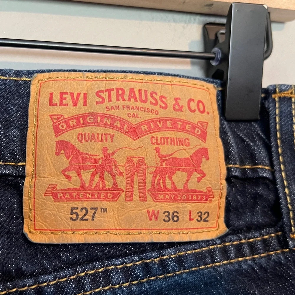 Levi's Blue Jeans Size W36 L32 - Picture 5 of 7